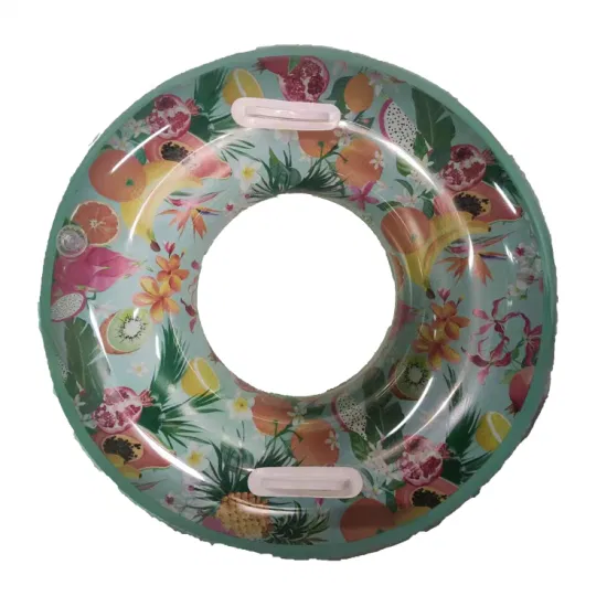 Anillos inflables personalizados de la nadada del flotador de la piscina del juguete del juego de la cola de la sirena modificada para requisitos particulares